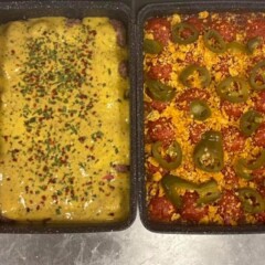 meatballs with various toppings