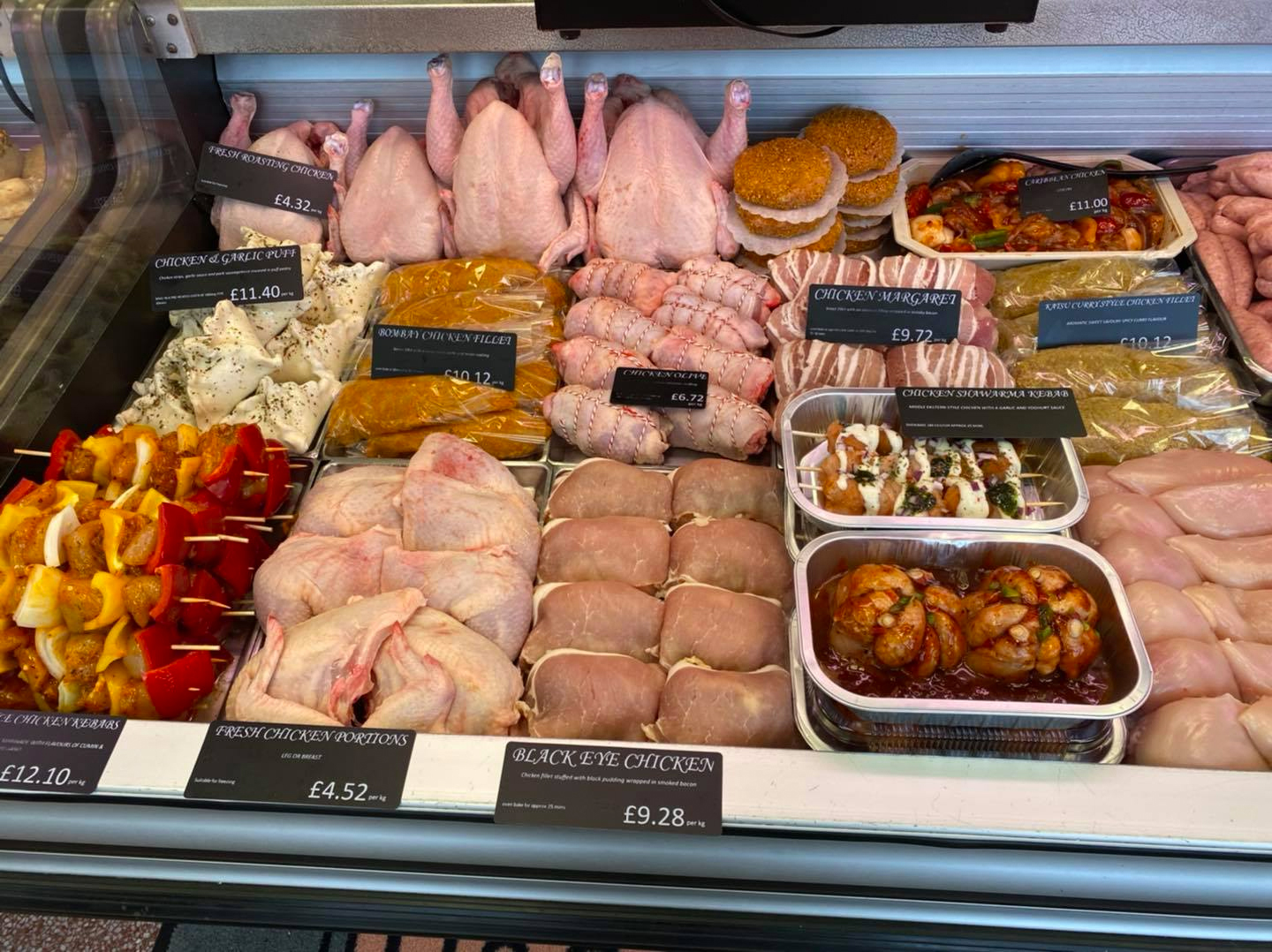 butchers meat counter